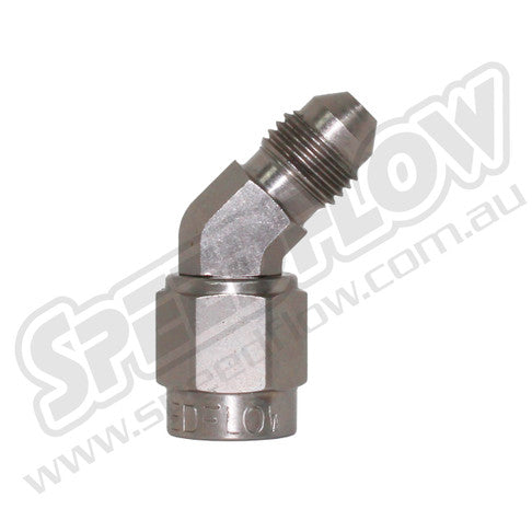 Speedflow -3 Steel Female - Male Union - 45°
