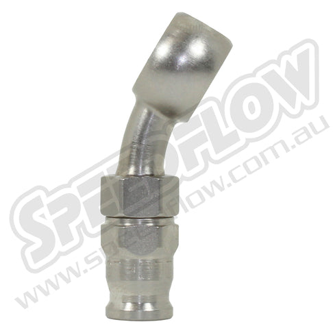 Speedflow 200 Series 3/8-M10 Banjo Hose End 30 Degree – Steel