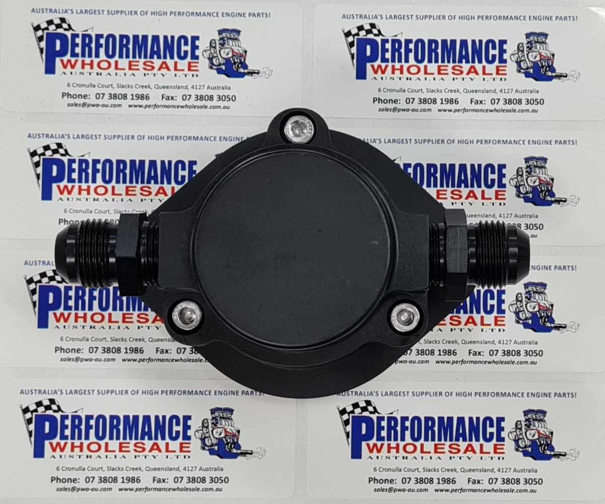 DJE CT525 Thermostat Housing With restrictor Plate & 2 x -8an Water Fittings