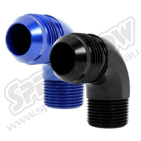 Speedflow AN Flare to NPT 90 Degree Adapters