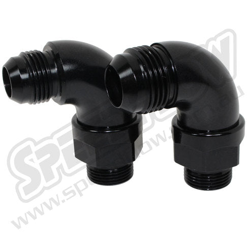 Speedflow AN Male to M22 x 1.5 Male 90 Adapter