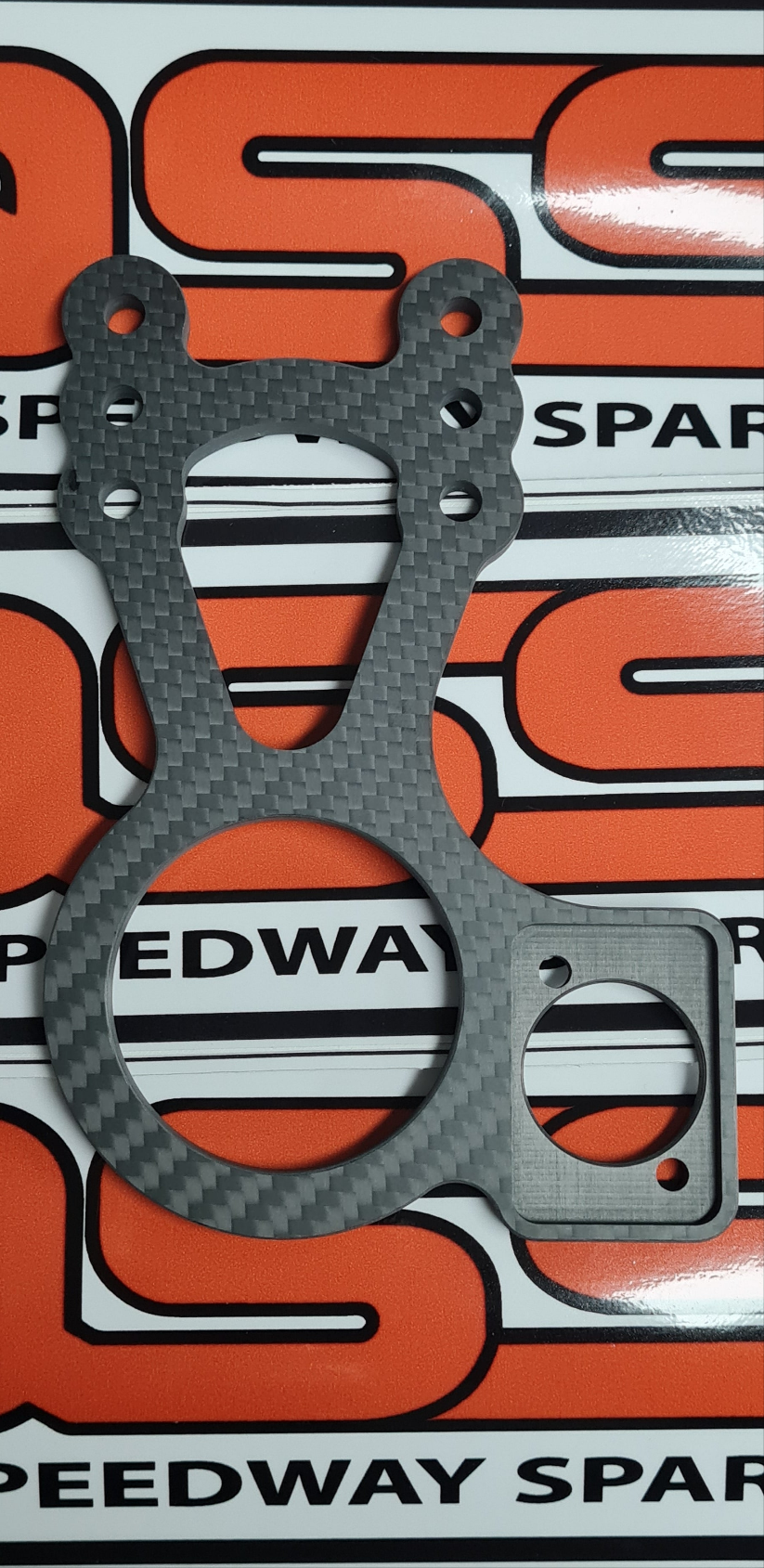 King Carbon Fibre Standard Steering Gear Locator With Left Side Shutoff