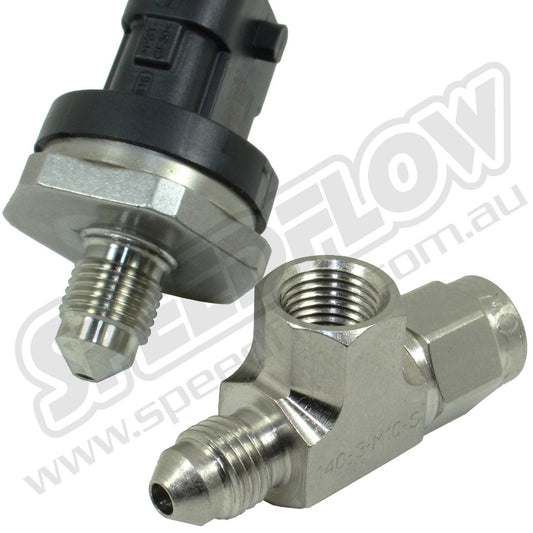 Speedflow -3 Female to Male with M10 x 1.0 Port - Steel