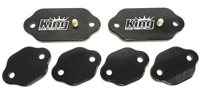 King Standard Port Exhaust Cover Kit