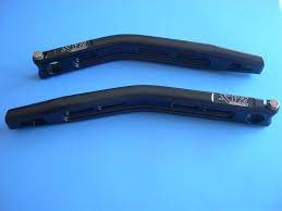 XYZ Right Rear Bent Torsion Arm - Black