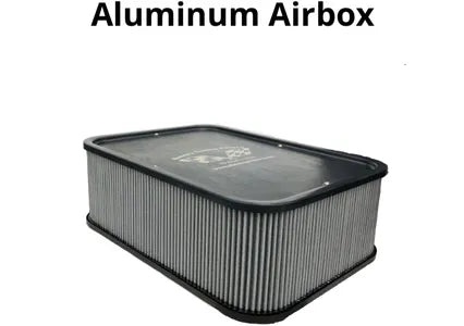 Randy's 5" x 2.75" Sprintcar Aluminium Airbox Assembly