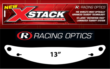 Racing Optics Laminated Tear-offs X-Stack  2mil - RO-10214C