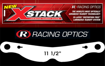 Racing Optics Laminated Tear-offs X-Stack 2mil - RO-10231C