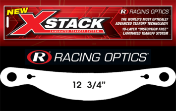 Racing Optics Laminated Tear-offs X-Stack 2mil - RO-10209C