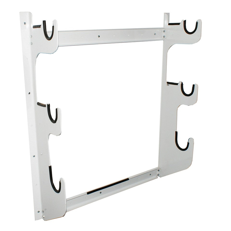 HRP Axle Rack Holds 2 Front & 1 Rear White Powder Coat – Queensland ...