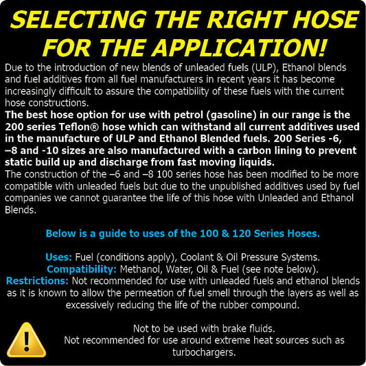 Speedflow 120 Series Start-Lite Hose
