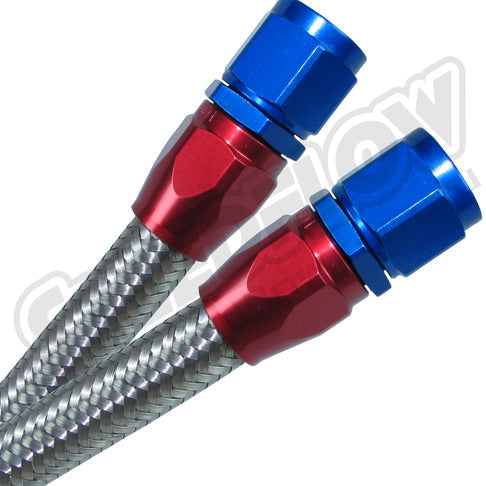 Speedflow 100 Series Stainless Steel Nitrile Braided Hose ~ Per Metre