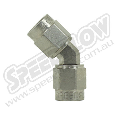 Speedflow -3 Steel Female Union - 45°