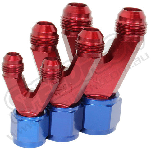 Speedflow Y Piece Parallel - Female to 2 x Male