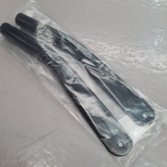 BHR Pair Of Black Rolled Forward 1in Wing Posts