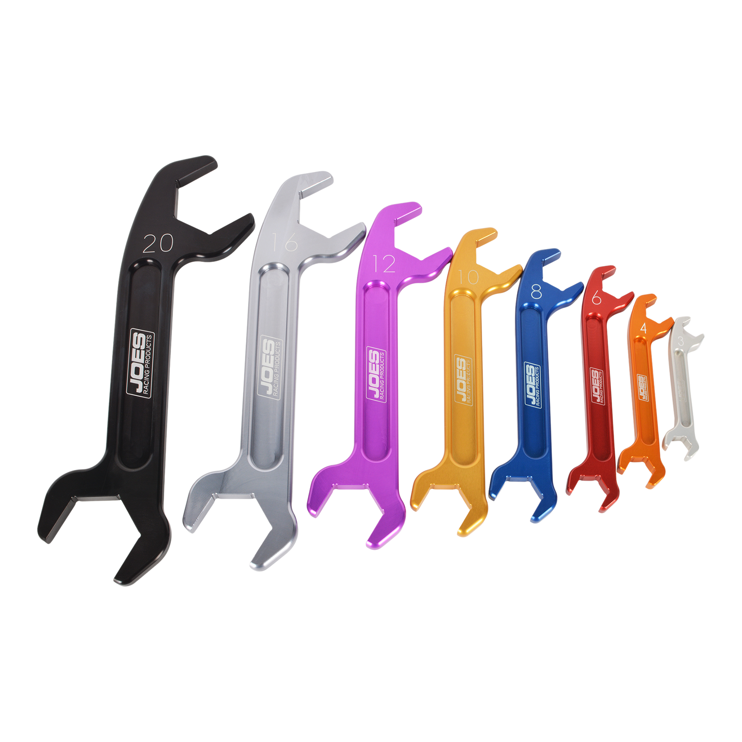 Joes Double Ended 8 Piece AN Wrench set - AN3 to AN20