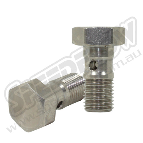 Speedflow 1/8" BSPP Banjo Bolts for 10mm Banjo