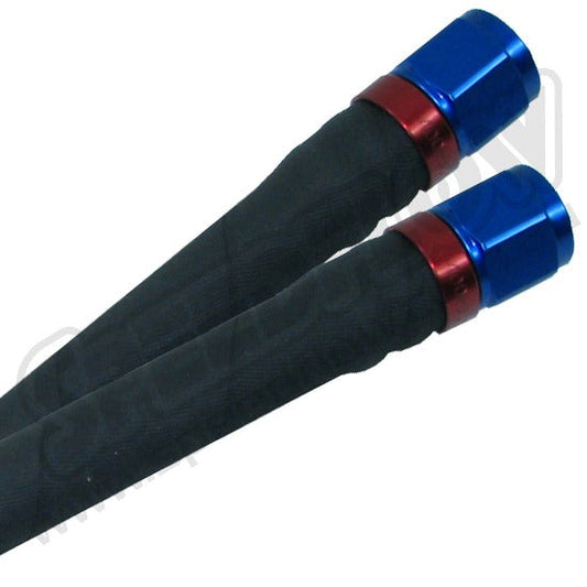 Speedflow 598 Series AQP Socketless Pushlock Hose -4 to -12 ~ Black