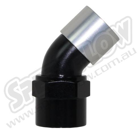 Speedflow 550 Series 45 Degree Hose End