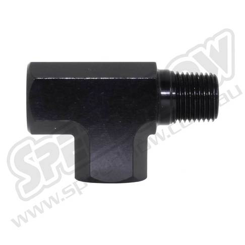 Speedflow 1/8" NPT Female Tee with 1/8" NPT Male on Run