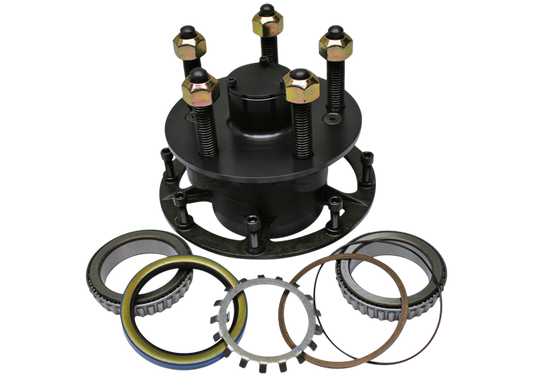 PEM Racing GN Hub Assembly, 5x5, Steel With 5/8" Studs