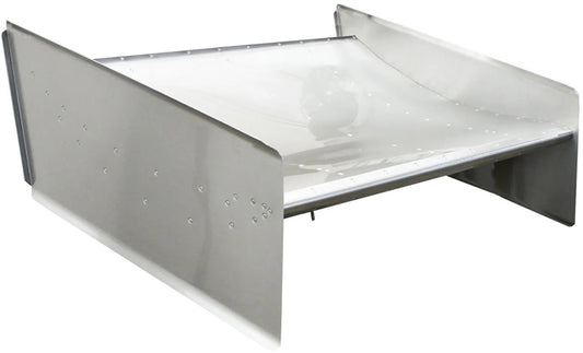 HRP Shark 2" Dished Nose Wing With Square Side Boards