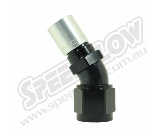 Speedflow 520 Crimp Series 30 Degree Hose End