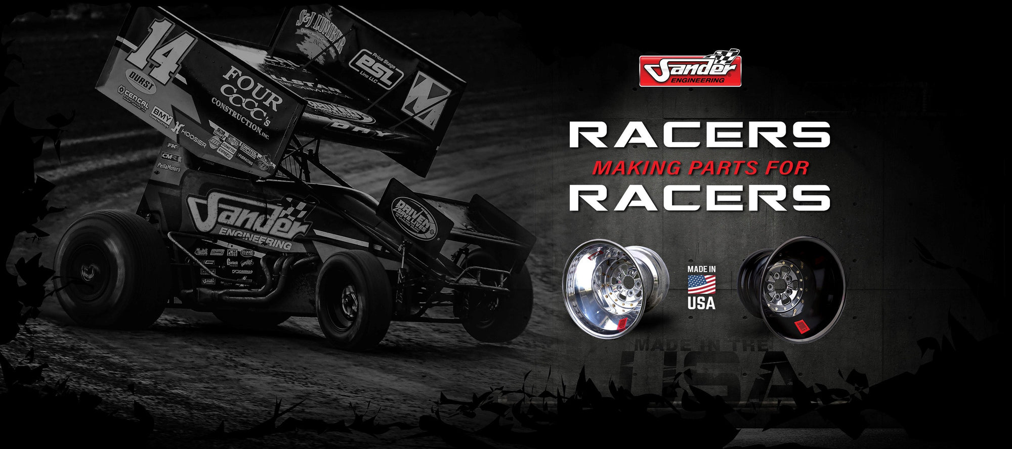 Sanders Engineering Speedway Wheels