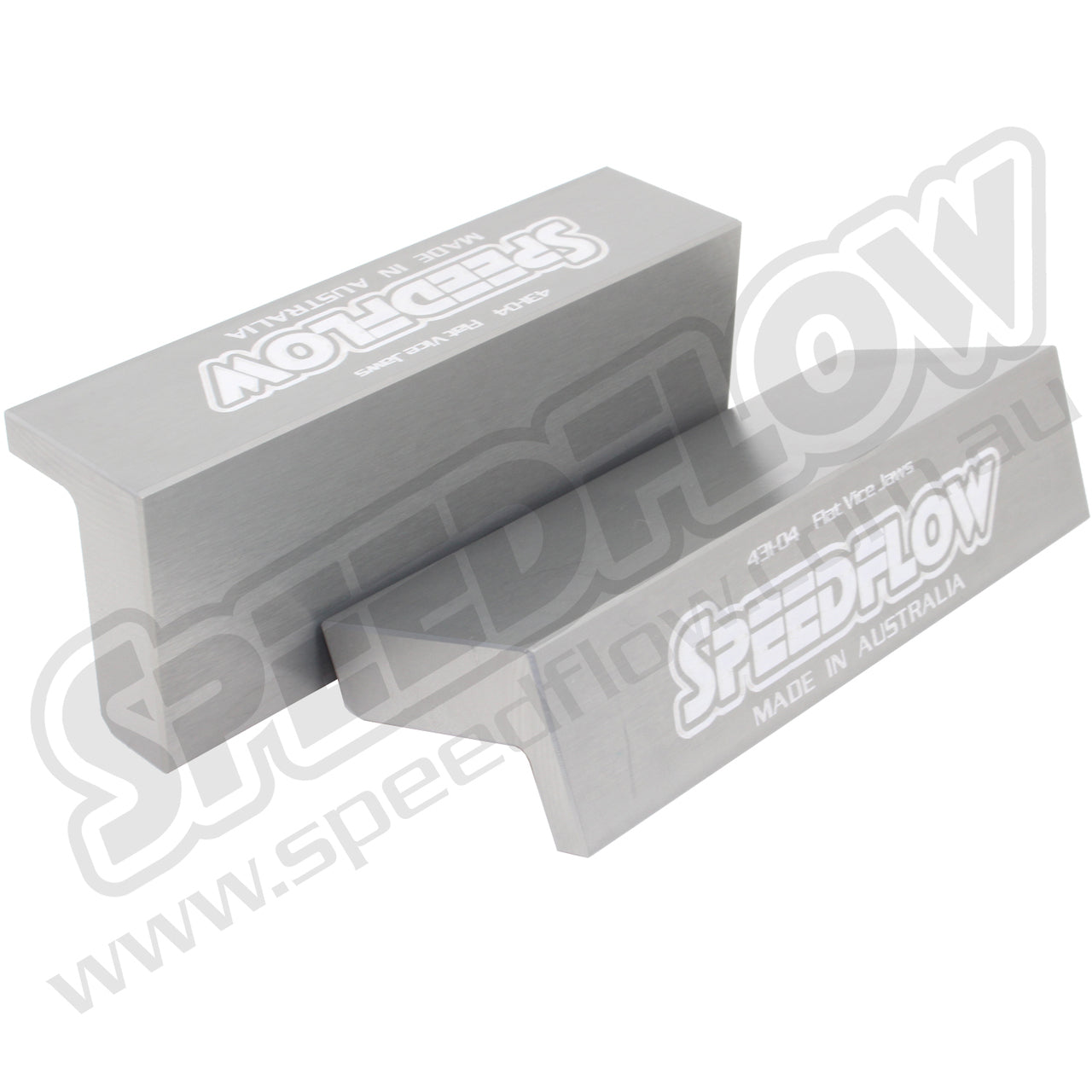 Speedflow Billet Aluminium Vice Jaws Flat