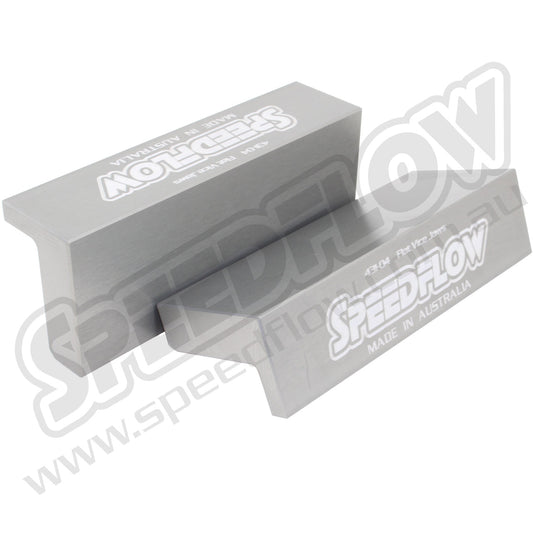 Speedflow Billet Aluminium Vice Jaws Flat