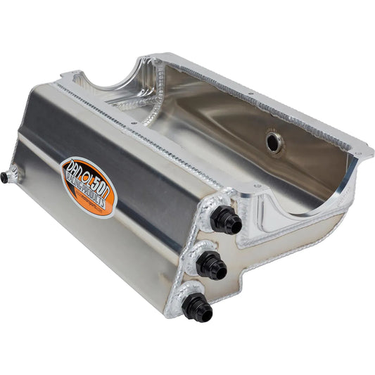 Dan Olson Ultra-lite Sprintcar Dry Sump Pan, 3 x -12 Pickups