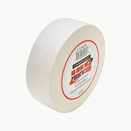 ISC Standard Duty Racers Tape 2" x 180' - White