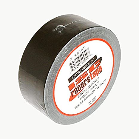 ISC Standard Duty Racers Tape 2" x 180' - Black