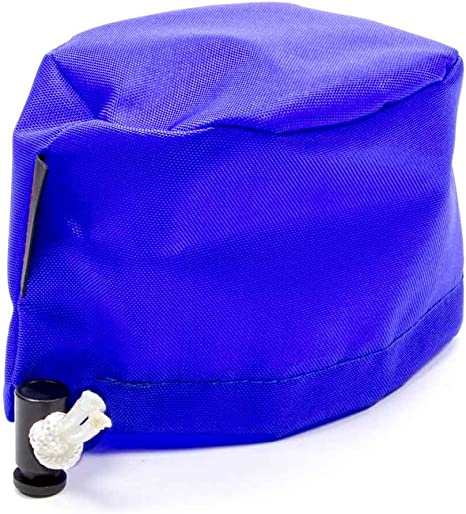 Outerwear scrub bag for engine breather, Blue