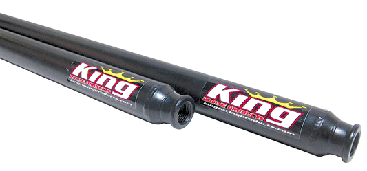 King Chrome Moly Radius Rod 1.125" OD x 23" - Black