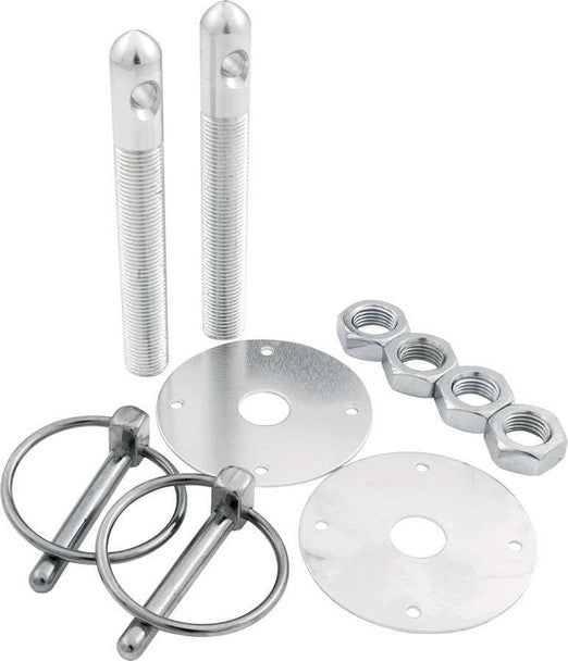 Allstar Hood Pin Kit 1/2" - Aluminium