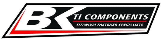 BK Ti Components Titanium Front Hub Stud Set 10 of 3/8 Unc x 1 3/8in Button Head Allen Drive