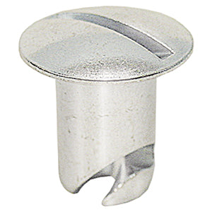 Behrents DZUS Button, 7/16" x 0.400", Aluminium, 10 Pack