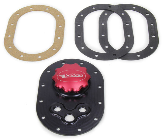 Saldana Cover Plate and Fuel Cap