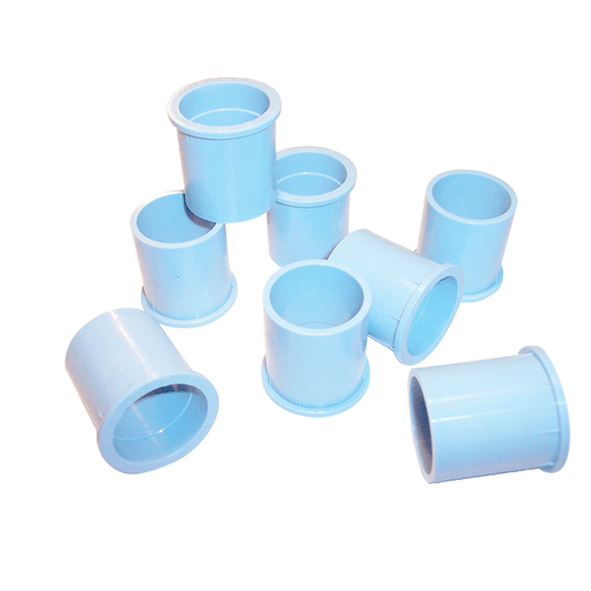 ZEMCO PLASTIC T/BAR BUSH 0.95" BLUE