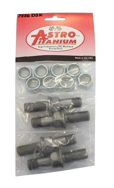 Astro Steel 1/2"-20 x 2.600" Drag Link & Tie Rod Stud kit