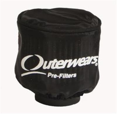 Outerwear suit Shielded Valve Cover Breather With Top, Black