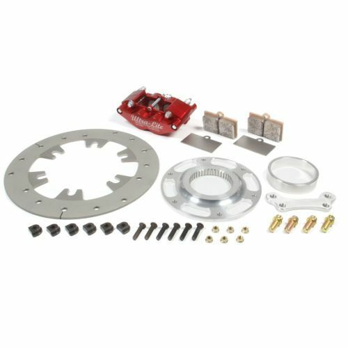 Red Devil Right/Left Rear Ti Brake Kit - Red