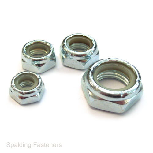 Speedway Motors 1/2"-20 Nyloc Half Nut, Right Hand UNF Thread