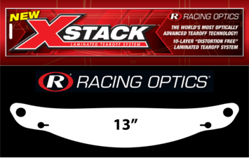 Racing Optics Laminated Tear-offs X-Stack 2mil - RO-10214C